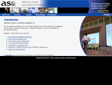 Tablet Screenshot of aldereteysocios.com
